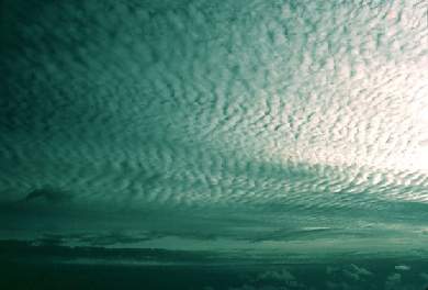 ALTOCUMULUS  STRATIFORMIS RAD